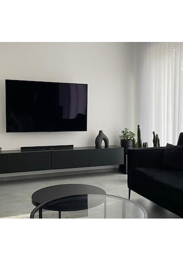 Joy Tv Ünitesi Siyah Tv Altı Modülü
