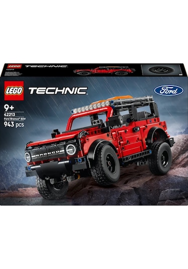 LEGO® Technic Ford Bronco® SUV 42213 - 9 Yaş ve Üzeri Araç Seven Çocuklar için Yaratıcı Oyuncak Yapım Seti (943 Parça)