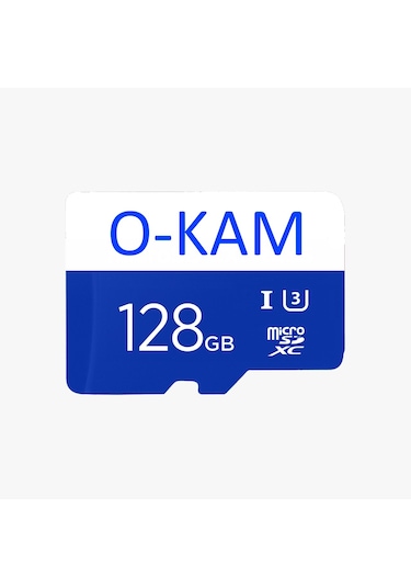 O-Kam EMBA04011 128 GB Solar-WiFi Kameralara Uyumlu Hafıza Kartı