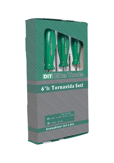 Elta 4150 Opak Seri 6 Parça Tornavida Seti