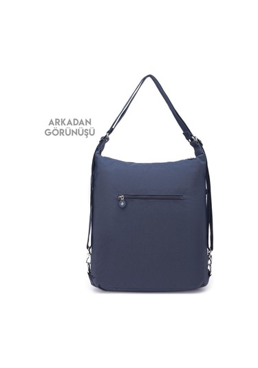 Hem Sırt Hem De Omuz Kadın Çantası Smart Bags 1205 Lacivert