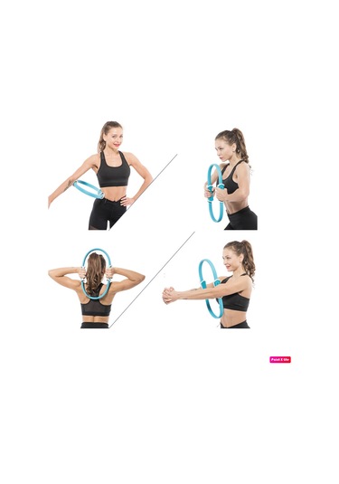 Avessa BPC-100 Dura-Strong 36 CM Tutmalı Pilates Çemberi Gri