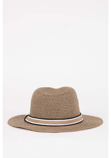 Defacto Kadın Hasır Şapka B9184AX24SMBG406 Bej