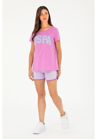 U.s. Polo Assn. Kadın Lila Şort Örme 50285890-vr034 Lila