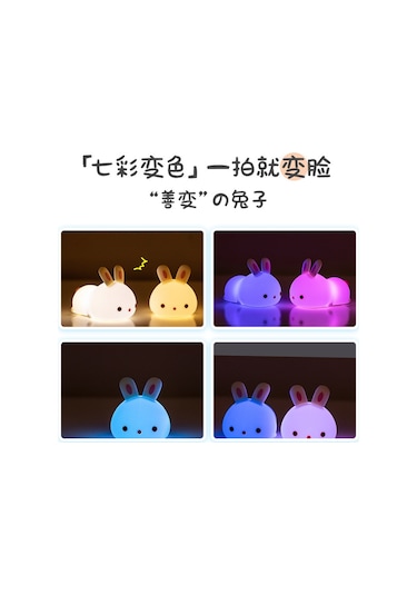 Springsun Kuşku Silikon Gece Lambası Kumanda Kontrollü, Ev Kullanıma Uygun, Kolay Kullanım, Konforlu Aydınlatma, Hediye Seçeneği Çok Renkli