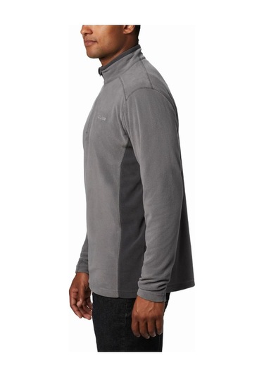 Columbia Klamath Range Iı Half Zip Erkek Polar Em6503 Gri Açık