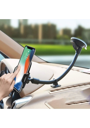 Microcase 360 Derece Döner Araçiçi Vantuzlu Telefon Tutucu AL3053