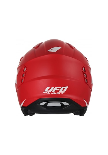 Ufo Plast Sheratan Jet Açık Kask Kırmızı