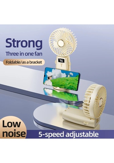 Ambition El Mini Fan Katlanabilir Taşınabilir Boyun Asılı Fanlar