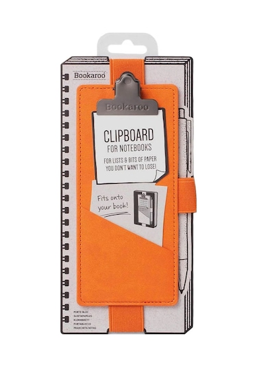 If Bookaroo Klipsli Defter Kılıfı Orange 43451 Turuncu