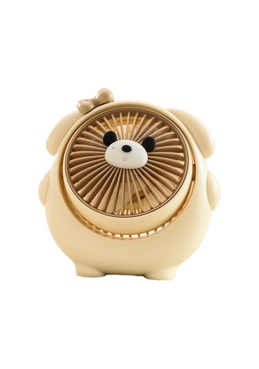 Spring El Tipi Sevimli Köçek Sevimli Küçük Fan Sarı 1