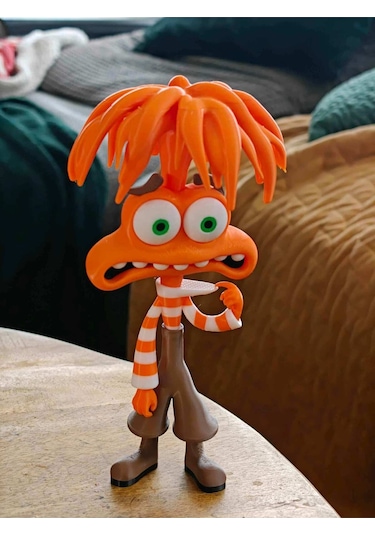 Ters Yüz Kaygı Anksiyete Anxiety Inside Out Karakter Figür
