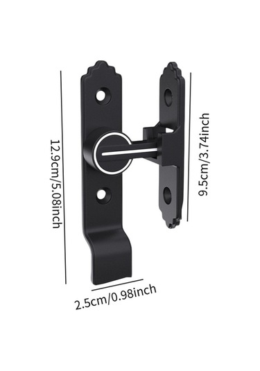 Besthome1 Submezon Ayrılmaz Güvenlik Kapısı Sürgülü Kilidi Ev Ofis Kullanımı, Suntek Marka