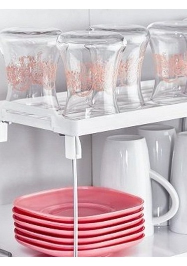 Periboia Pratik Portatif Raf Çok Renkli