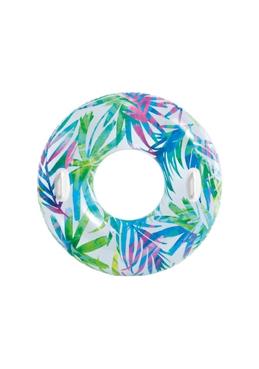 Tutunmalı Transparan Çiçekli Simit 97 Cm İntex - 58263 001