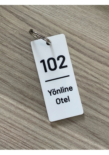 Beyaz Pleksi Basic Slim Kişiselleştirilebilir Otel Bungalov Apart