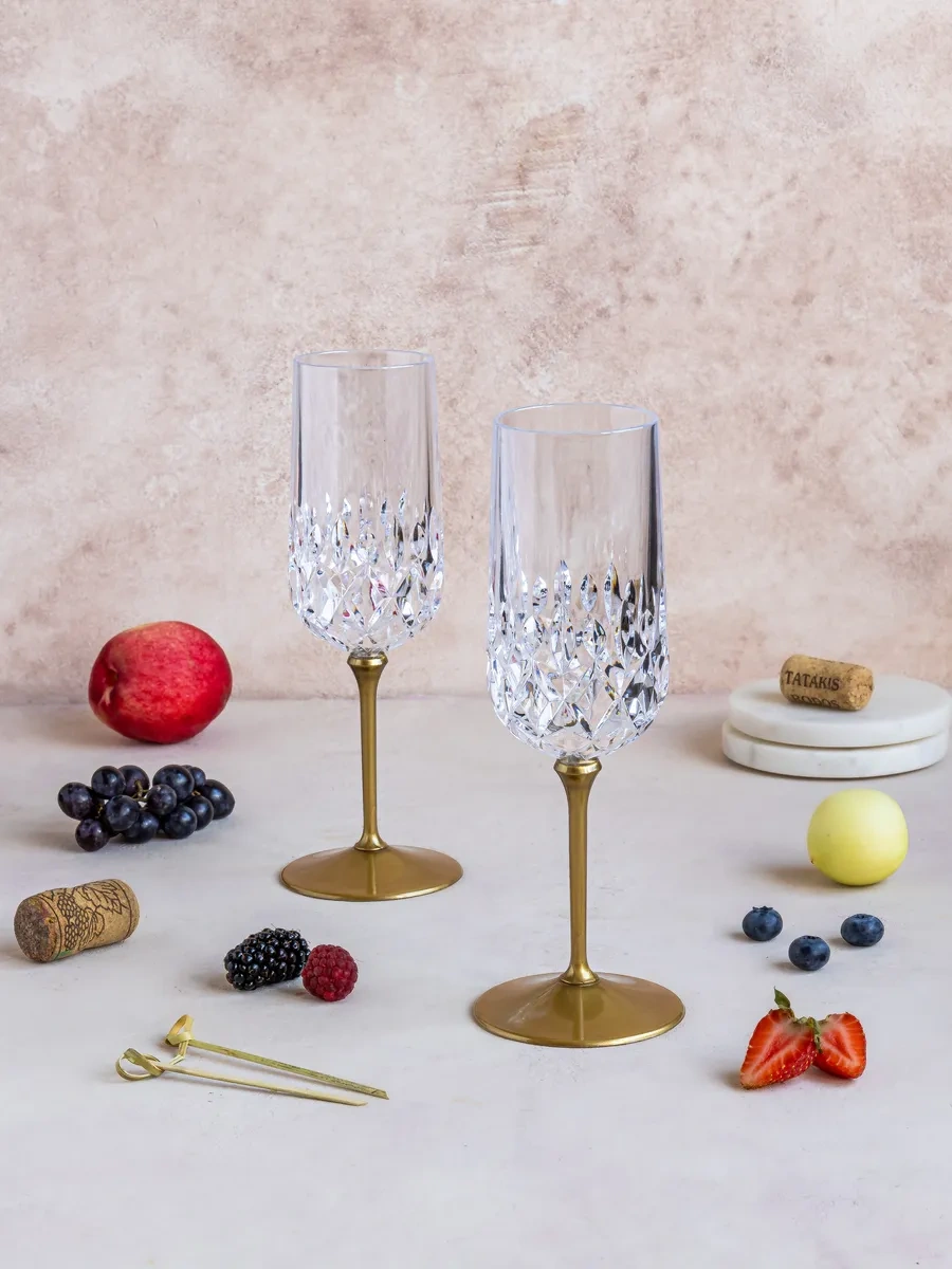 Family Co. Şampanya İçin Plastik Kadeh Seti - 6 Parça 420677482