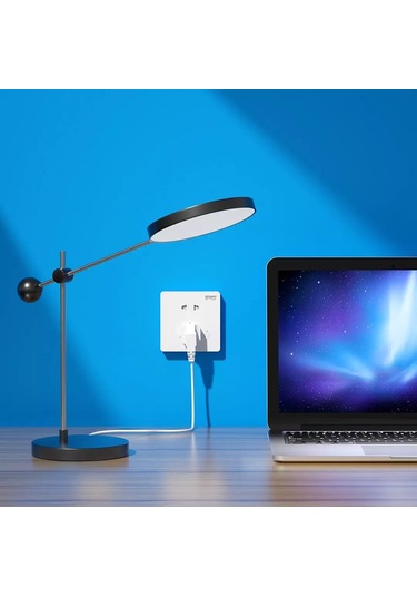 Xiaomi Gosund Akıllı Wi-fi Duvar Soketi Co1-m 2500 W Max Tek Tuşla Anti-dokunmatik Soket Ses Kontrolü Uzaktan Kumanda Zamanlama Anahtarı