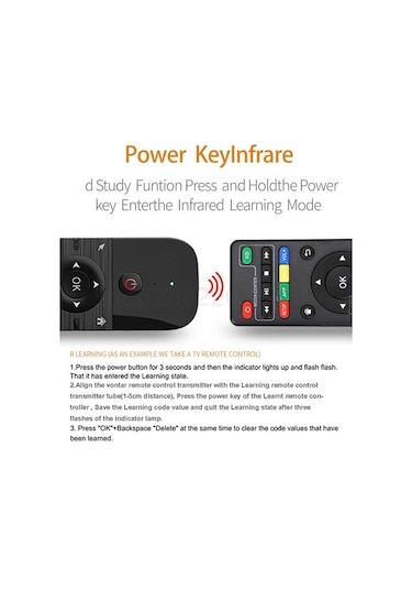 Multibox M8 Air Klavye Mouse Harekete Duyarlı Kumanda