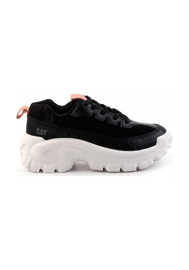 Black Hakiki Deri Kadın Sneaker Cat0111100502 001