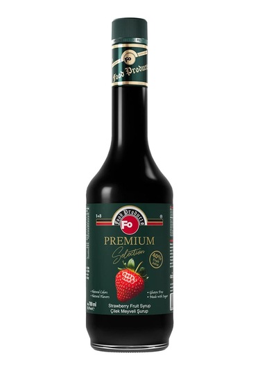 Fo Çilek Aromalı Kokteyl Şurup Premium 700 ML