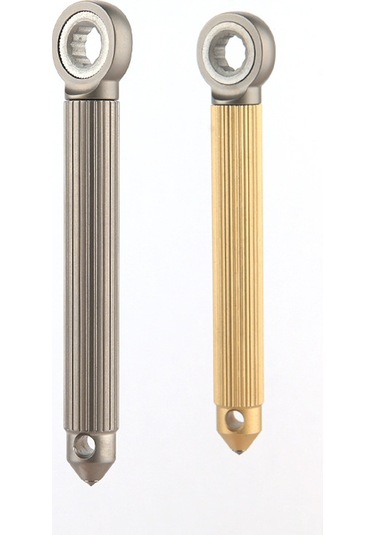 Symbee Manyetik S2 Çelik Vidalama Seti: Titanyum Ve Pirinç Kollu, Tungsten Çelik Uçlu Acil Durum Vidalama Aracı