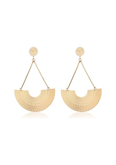 Skycity Altın Ve Gümüş Renkli Küpe Seti - Glamgeo Chic 12 Çift Punk Küpe Koleksiyonu Gold