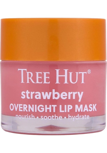 Tree Hut Strawberry Gece Boyu Nemlendirici Dudak Maskesi 17gr