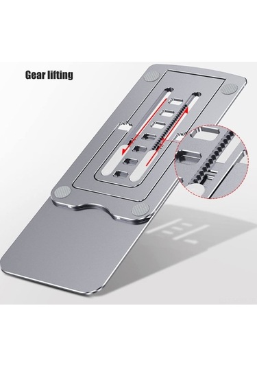 Supermarket1 7 Açılı Katlanır Alüminyum Desteği - Silikon Tabanlı, Ev & Seyahat Kullanımı İçin