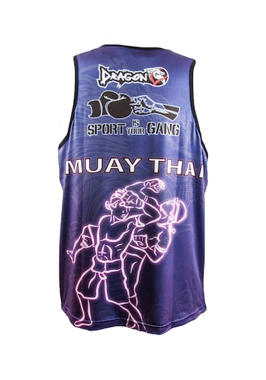 Dragondostore Dragon 45759 Dijital Baskılı Muaythai Atleti