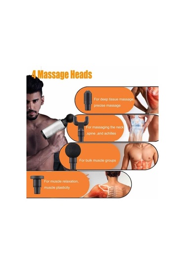 Erkekler Ve Kadınlar Için Fiziksel Masaj Tabancası Masaj Tabancası Elektrikli Masaj Kafa Masajı Omuz Masajı P21ovn Çok Renkli