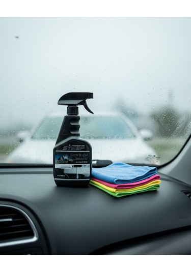 Steep Ultimate Cam Buğu Ve Leke Önleyici 500 Ml Mikrofiber Uygulama Bezi 40x40