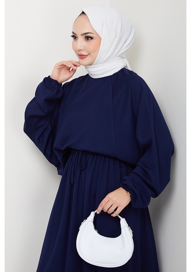 Evsan Tunik Etek Oysho İkili Takım 1650 - Lacivert Lacivert