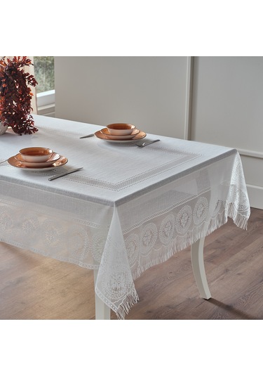 Cozy Masa Örtüsü 145x240cm - Beyaz