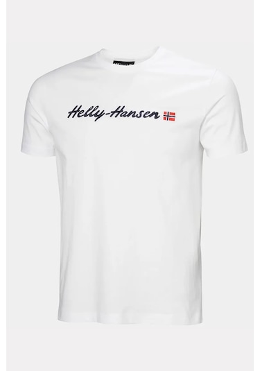 Helly Hansen Core Graphic T -shirt 2.0 Hha.54599 001 Beyaz