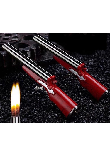 Silah Görünümlü Gazlı Çakmak Yeni Trend Lüks Çakmak