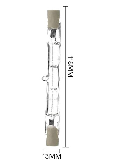 Homyl Halojen Lineer Ampul Kısılabilir 22-240v Peyzaj Sokak 200w
