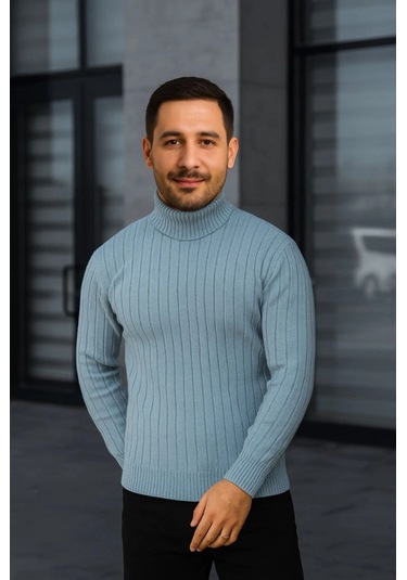 Erkek Fitilli Triko Kazak 3lü Set Bebek Mavisi Bej Siyah Regular Balıkcı Yaka Tam Boğazlı Triko Seti Modeli Kazak Çok Renkli Erkek Fitilli Triko Kazak 3lü Set Bebek Mavisi Bej Siyah Regular Balıkcı Yaka Tam Boğazlı Triko Seti Modeli Kazak Çok Renkli