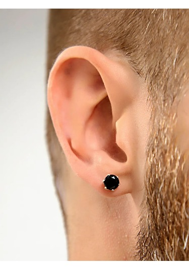 Markiz Gümüş Takı Taşlı Tek Küpe 99002912 Diğer