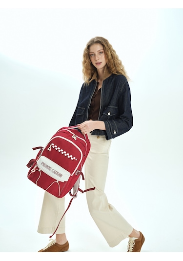 Pierre Cardin Sırt Çantası 07pct183 Kirmizi