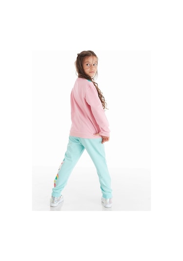 Denokids Girl Magic Kız Eşofman Takım Pembe