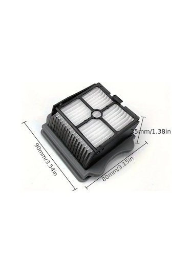 Honeybeeshop 6 Adet Tineco İfloor 3 Floor One S3 Rulo Fırçası Hepa Filtreli Kablosuz Islak Kuru Zemin Yıkama Makinesi Aksesuarları