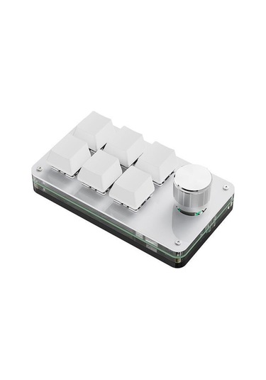 Mini Klavye Kablosuz Mekanik Klavye Makro Düğme Yapıştır 3/4/6/9/12 Tuşlar Özelleştirilmiş