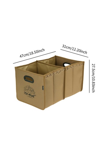 Homyl Açık Hava Kamp Saklama Çantası Pişirme Gereçleri Haki Haki