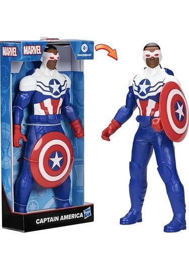 Marvel Klasik Dev Figür Captain America F6936 Marvel