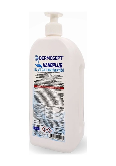 Dermosept Handplus El Ve Cilt Antiseptiği 1000 Ml - 15 Adet 1 Koli