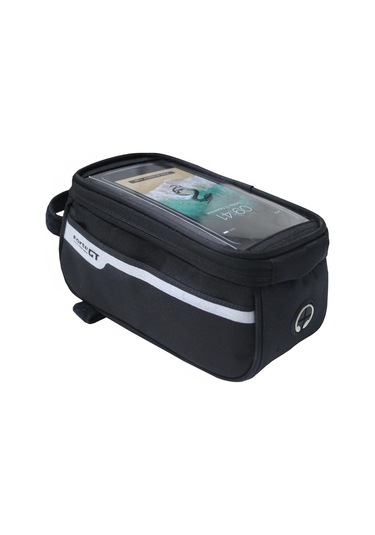 Xbyc 825 Bisiklet Kadro Üstü Çanta Siyah Gri Çok Renkli