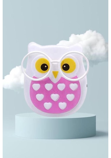 Baykuş Led Gece Lambası Beyaz - Sarı