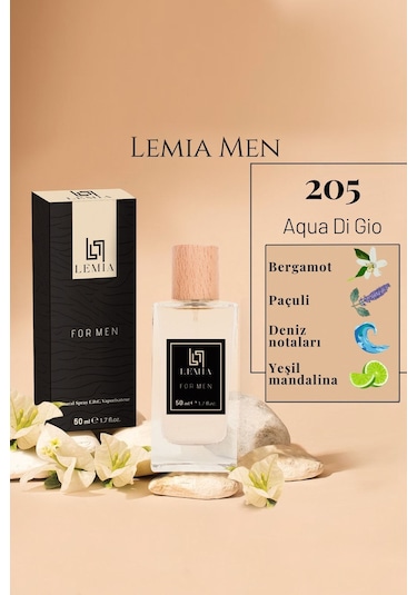 Lemia 205 Erkek Parfüm EDC 50 ML