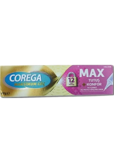 Corega Krem Max Tutuş + Konfor Yapıştırıcı 40 Gr